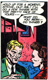 You know your blind date has taken a turn for the creepy when...