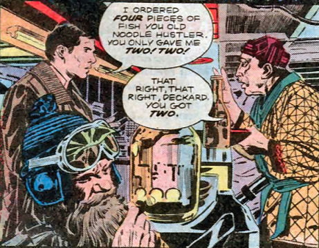 And thus was the stage set for the rich tapestry of Blade Runner/Big Trouble in Little China/Time Bandits slashfic.