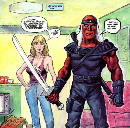 HE'S JUST A SMALL TOWN ALIEN-BARBARIAN REVENANT ON A SATURDAY NIGHT