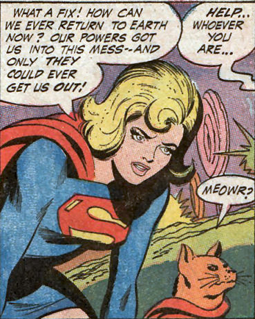 ''Mother of Bubastis, what does Comet see in this chick?''