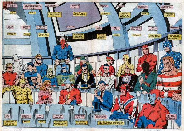 Back when superheroes were gritty and mature and demanded to be taken seriously!