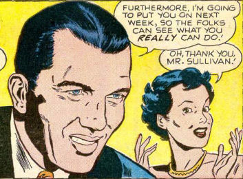Giant Ed Sullivan Head was my favorite Challengers of the Unknown villain.