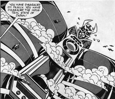 ''These Japanese comics are so silly. Oh, well time to turn in the script for the Snakes on a Plane tie-in funnybook!''