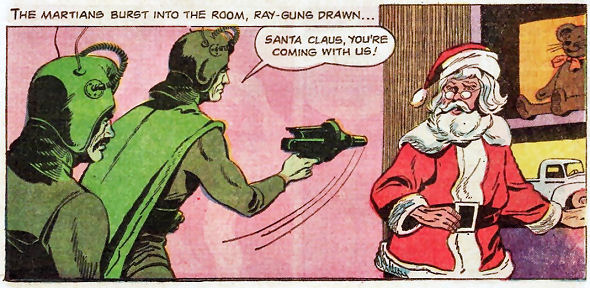 The Assassination of Kris Kringle by the Coward Kimar of Mars