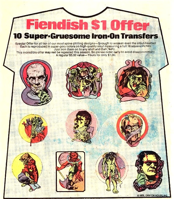 My favorite is either ''off-brand Karloff mummy with the GEICO mascot'' or ''Fake Swamp Thing urinating in public.''