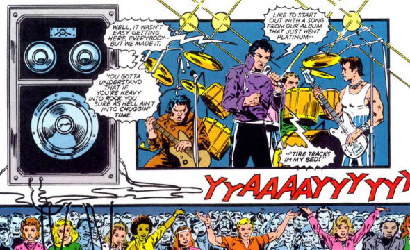 Fans got really mad when Crisis on Infinite Earths split Michael Jackson and Bruce Springsteen into two separate characters.