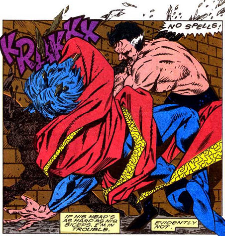 Doctor Strange, Master of the Backyard Wrestling Circuit