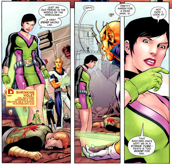 I once saw a violet watering a person, and it was pretty badass.