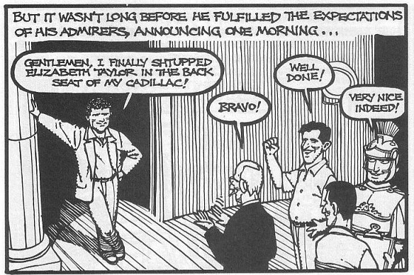 And it was all downhill from there, Richard.