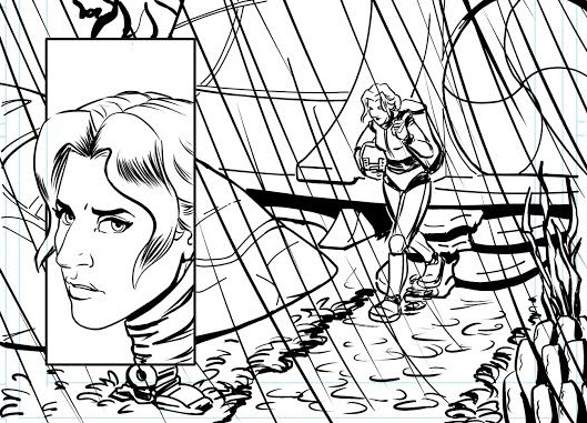 There's nothing like a great artist to make my sorry writing look good.