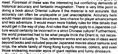 ''We want to be accurate but not enough to dispel anyone's lazy preconceptions!''