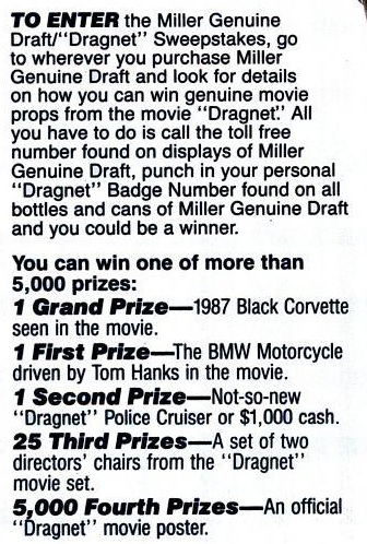 Envisioning some sad fuck with a sack of empties unsteadily entering strings of numbers into his Garfield novelty phone.